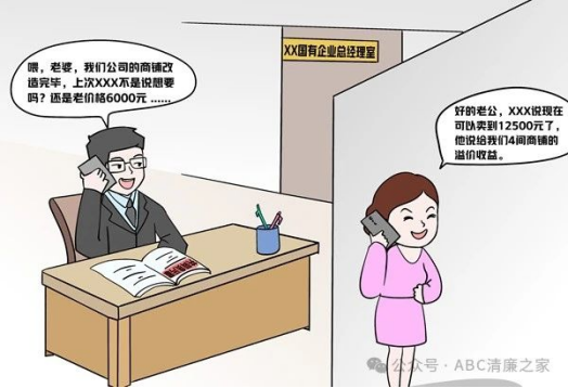 伙同他人低價承租本單位商鋪賺取差價怎樣定性？